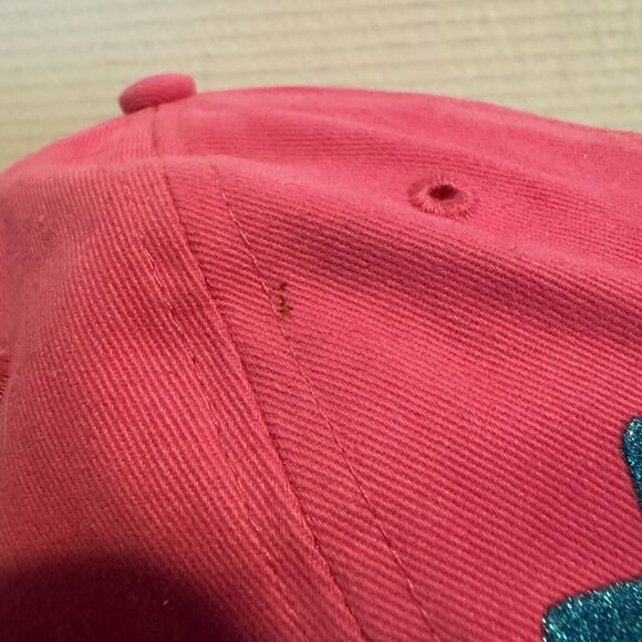 47 Brand Texas Tech Red Raiders Kids Pink Hat Double T Logo Adjustable Strapback - Picture 6 of 11